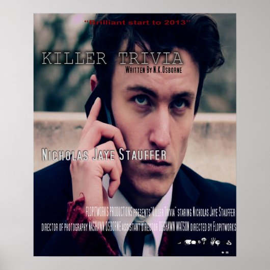 Poster Killer Trivia (Voorkant)