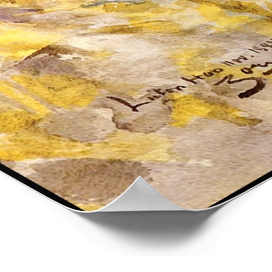 Poster: Kind en Sint Bernard: Kunst van Anders Zor Poster (Hoek)