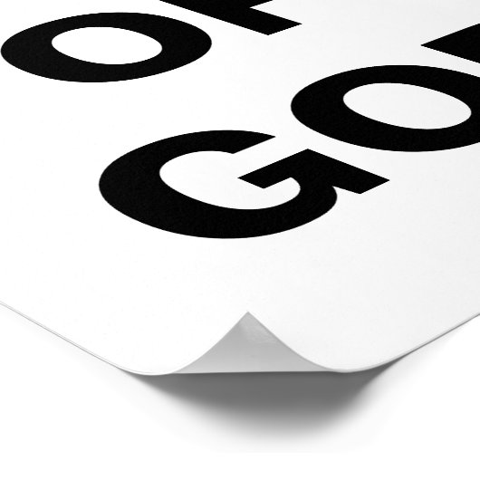 poster "Kind van God" (Hoek)