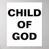 poster "Kind van God" (Voorkant)