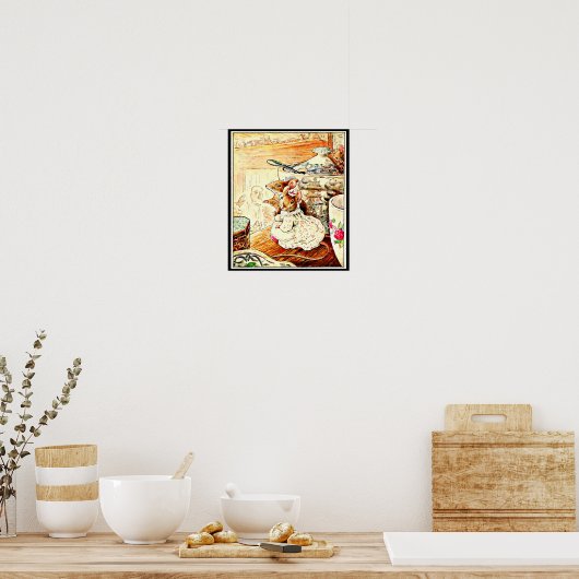 Poster-Kinder Art-Beatrix Potter 21 Poster (Keuken)