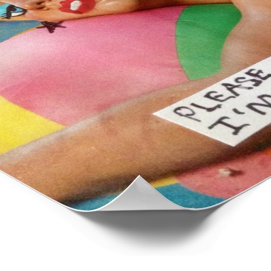 POSTER KINDERS GAAN WEG. IK BEN INTROVERTING. (Hoek)