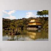 Poster Kinkakuji (het Gouden Pavilion) (Voorkant)