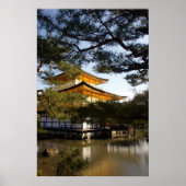 Poster Kinkakuji (het Gouden Pavilion) (Voorkant)