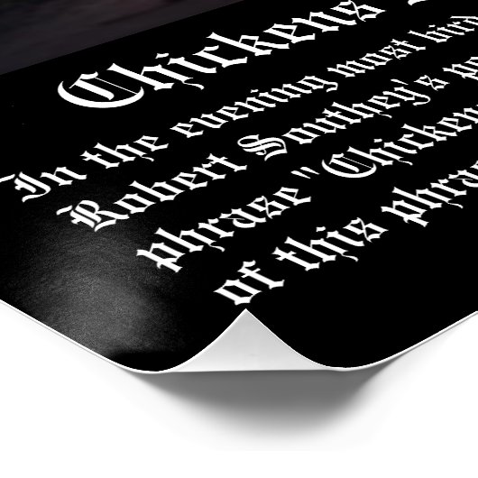 Poster kippen (Hoek)