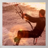 Poster Kiteboard afdrukken (Voorkant)