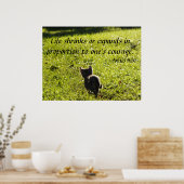 Poster Kitten Courage (Keuken)