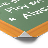 Poster  klaslokaalregels (Hoek)