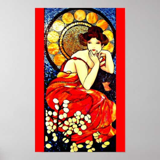 Poster-Klassieke/-Alfonse Mucha 110 Poster (Voorkant)