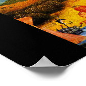 Poster-Klassieke Art-Bosch 16 Poster (Hoek)