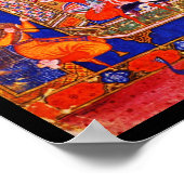 Poster-Klassieke Art-Indischer Maler 7 Poster (Hoek)