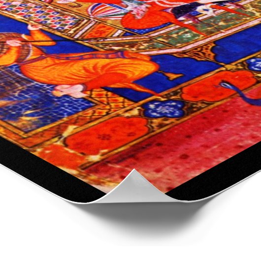 Poster-Klassieke Art-Indischer Maler 7 Poster (Hoek)