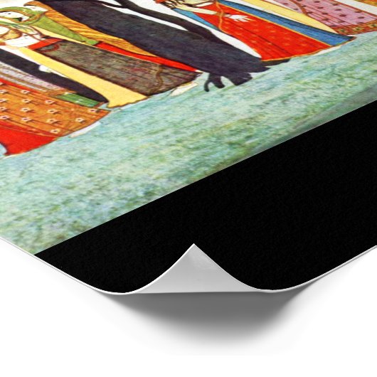 Poster-Klassieke Art-Indischer Maler 8 Poster (Hoek)