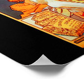 Poster-Klassieke Art-Mucha 22 Poster (Hoek)