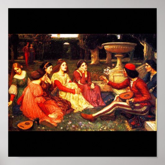 Poster-Klassieke Art-Waterhouse 3 Poster (Voorkant)