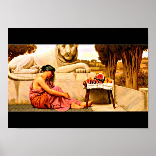 Poster-Klassieke/-John William Godward 12 Poster (Voorkant)