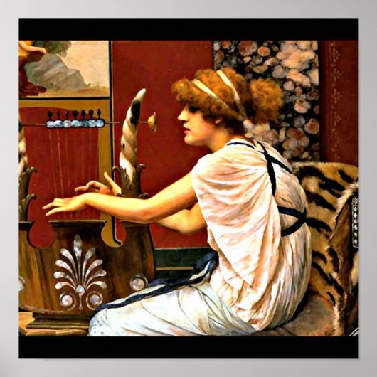 Poster-Klassieke/-John William Godward 18 Poster (Voorkant)