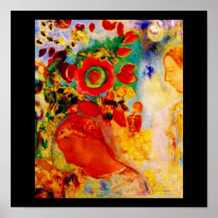 Poster-klassieke kunst-Redon 40 Poster
