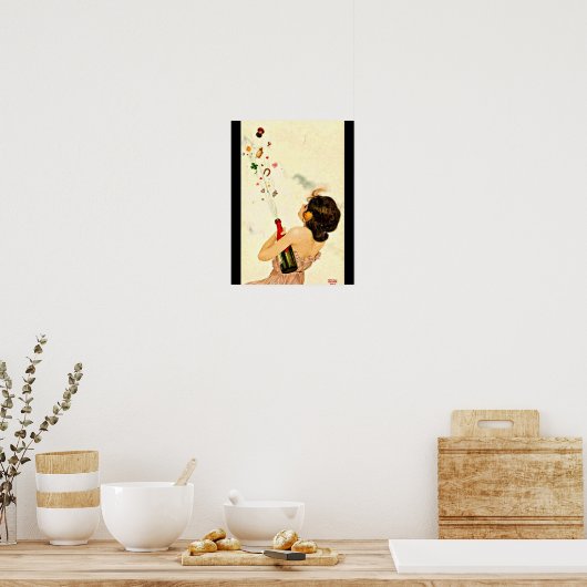 Poster-Klassieke/-Raphael Kirchner 12 Poster (Keuken)