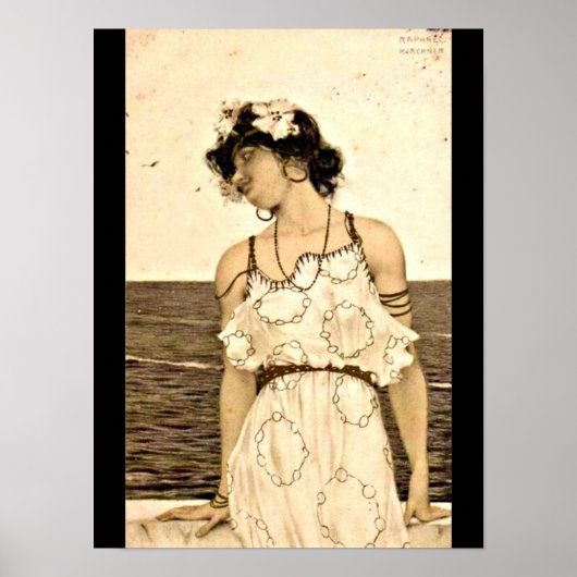 Poster-Klassieke/-Raphael Kirchner 19 Poster (Voorkant)