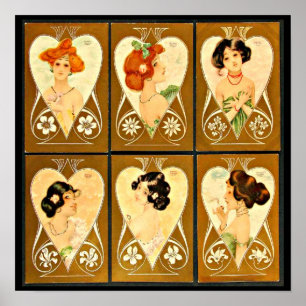 Poster-Klassieke/-Raphael Kirchner 23 Poster