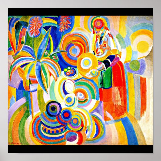 Poster-Klassieke/-Robert Delaunay 13 Poster (Voorkant)