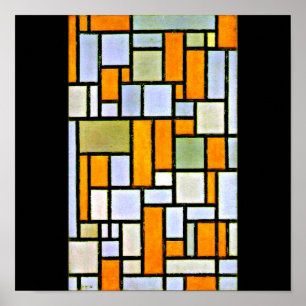 Poster-Klassieke Vintage-Theo Van Doesburg 17 Poster