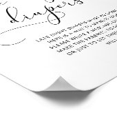 Poster kleine Cutie Late Night Diapers (Hoek)