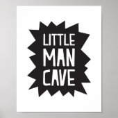 Poster kleine Man Cave (Voorkant)