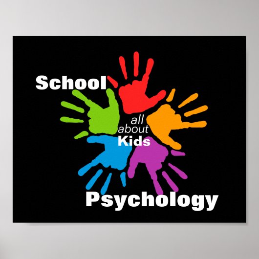 Poster Kleine ruimten schoolpsychologie (Voorkant)