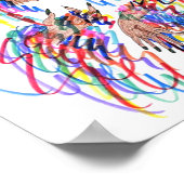 Poster Kleurcurve (Hoek)