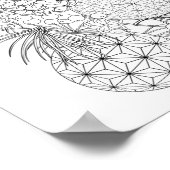 Poster kleuren - Ornamenten (Hoek)