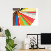 poster kleurengrafiek (Thuiskantoor)
