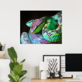 Poster kleurvolle slangen (Thuiskantoor)