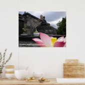 Poster Klooster Brahmavihara Arama, Bali (Keuken)