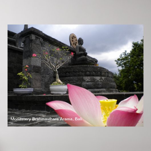 Poster Klooster Brahmavihara Arama, Bali (Voorkant)