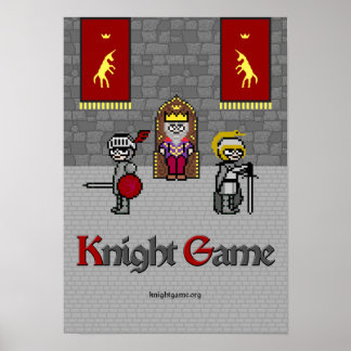 Poster Knight Game