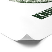 poster know your enemy illuminati (Hoek)