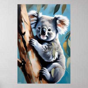 Poster   Koala   Kunst