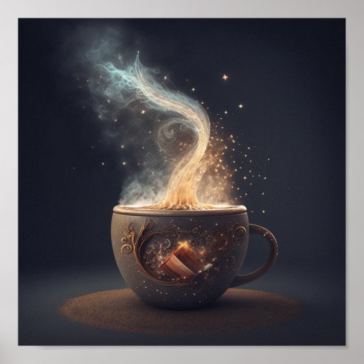 poster "Koffie art. 1" (Voorkant)