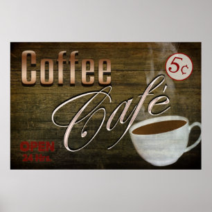 POSTER KOFFIE CAFE