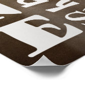 POSTER KOFFIE TYPOGRAPHY (Hoek)