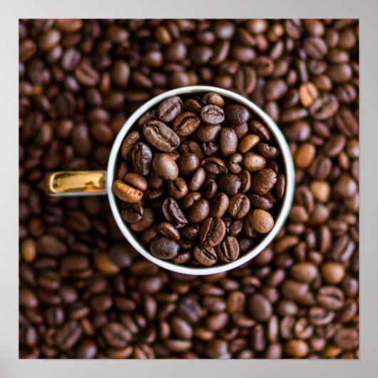 Poster Koffiebonen (Voorkant)