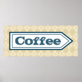 Poster Koffiebord (Voorkant)