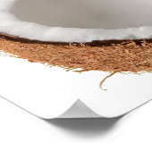 Poster kokosnoot (Hoek)