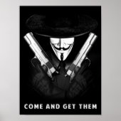 poster "Kom en haal ze" (Voorkant)