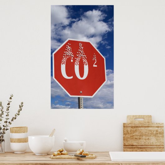 POSTER koolstofvoetafdruk (Keuken)