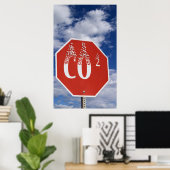 POSTER koolstofvoetafdruk (Thuiskantoor)