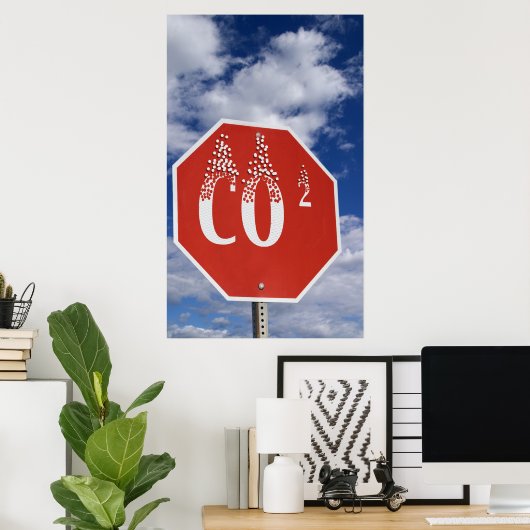 POSTER koolstofvoetafdruk (Thuiskantoor)