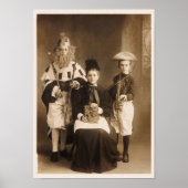 Poster  kostumepartij (Voorkant)